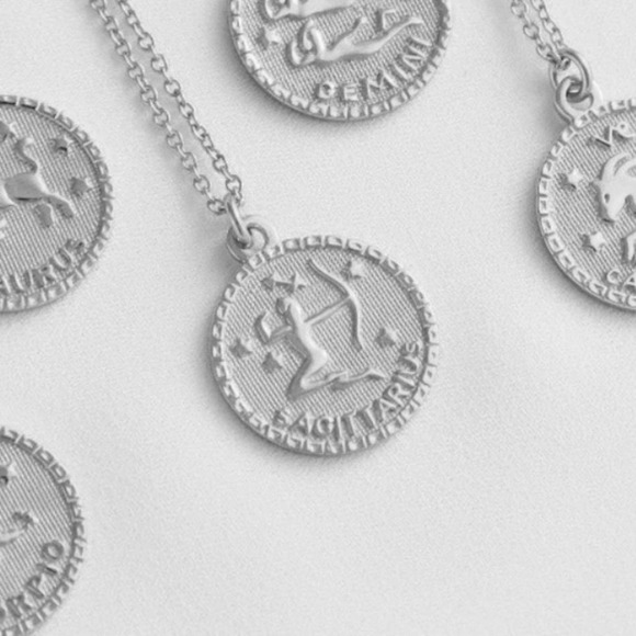 11thstreet Jewelry - Sagittarius Zodiac Necklace | 925 Silver